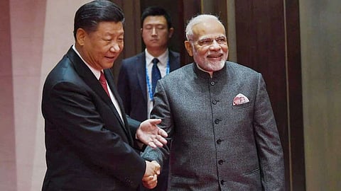 China President Xi jinping- PM Narendra Modi