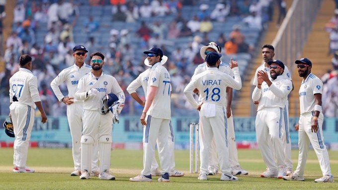 India strike against the run of play