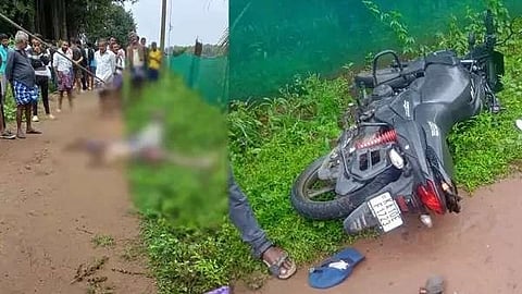 Bike riders died on spot 