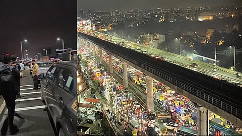 Bengaluru Techies Leave Cars, Walk Home