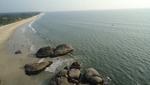 Image of Kapu beach in Udupi district used for representative purposes