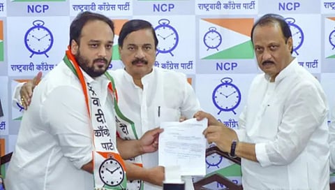 Baba Siddique's son joins Ajit Pawar's NCP