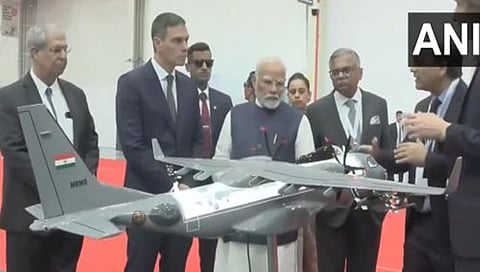 PM Modi with Spanish PM