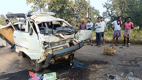 ಅಪಘಾತದ ದೃಶ್ಯ