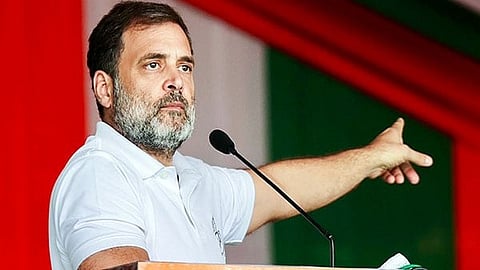 Rahul Gandhi in Jharkhand poll rally