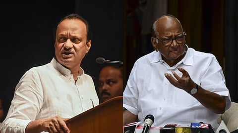 Ajit Pawar-Sharad Pawar