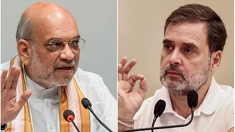Amit shah- Rahul Gandhi