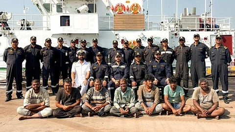 Coast Guard rescues 7 Indian fishermen arrested by Pakistan agency