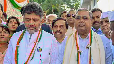 DK Shivakumar, Siddaramaiah