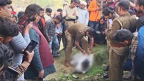 Dalit women body found in sack