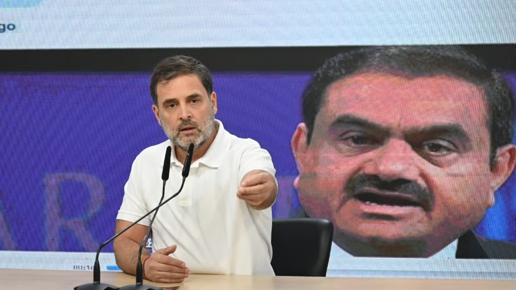 Rahul Gandhi demands Adani's immediate arrest