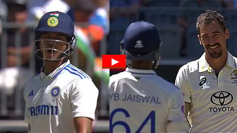 Yashasvi Jaiswal-Mitchell Starc