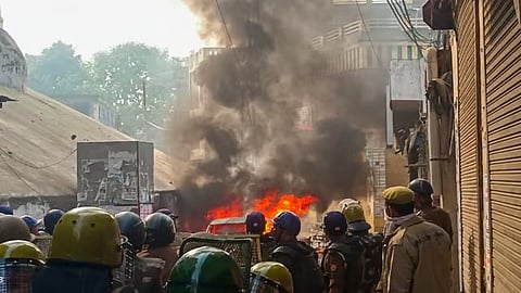 ಹಿಂಸಾಚಾರದ ದೃಶ್ಯ