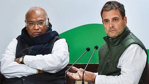 Mallikarjun Kharge-Rahul Gandhi