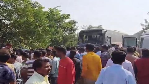 Accident site