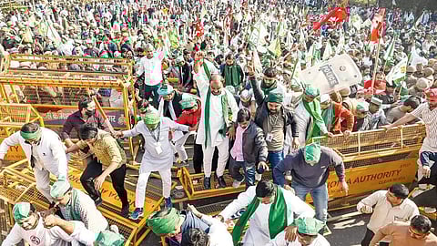 Punjab Farmers protest