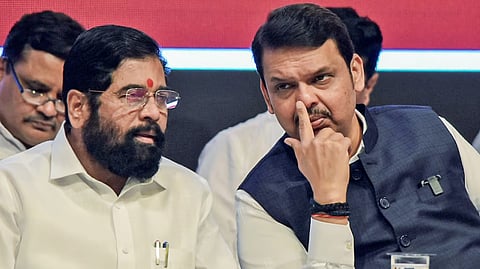 Devendra Fadnavis and Eknath Shinde 