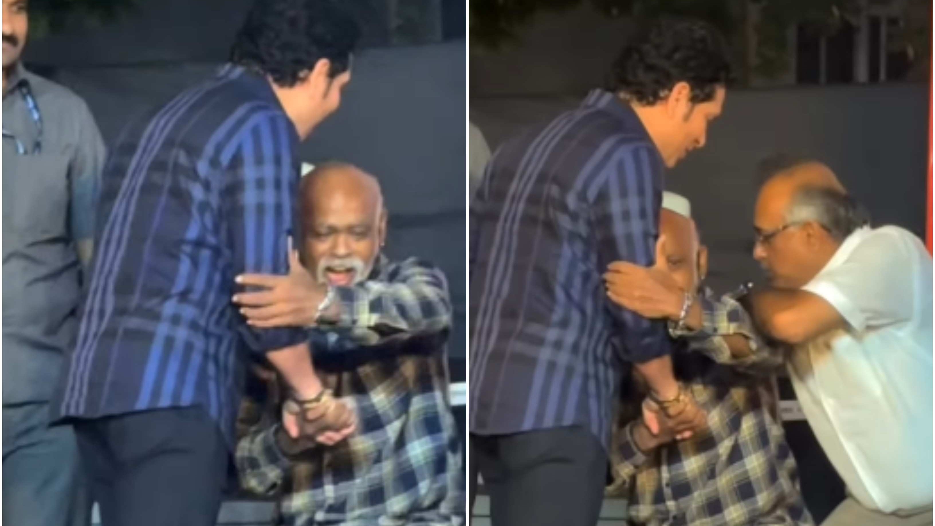 Sachin Tendulkar and Vinod Kambli