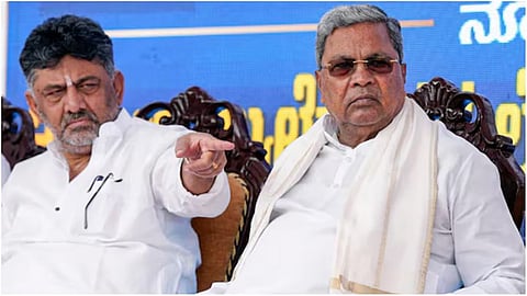 DK Shivakumar- Siddaramaiah