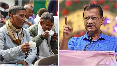 Auto drivers-Kejriwal (file pic)