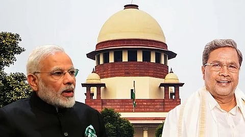 PM Modi, Supreme and cm Siddu Casual image