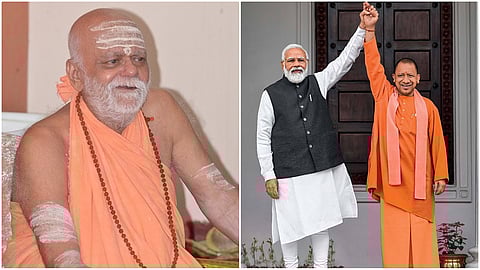 Puri Shankaracharya Nishchalananda Saraswati- Modi, Yogi