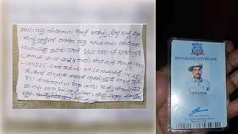 Bengaluru Police Constable Tippanna Dies by Suicide