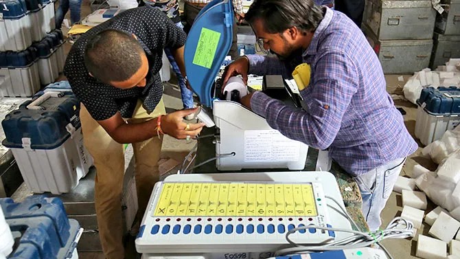 Show how EVMs are hacked