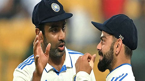 R Ashwin - Virat Kohli