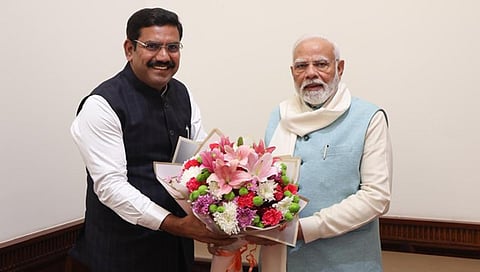 Vijayendra Meets PM Modi