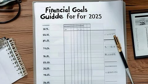 financial goals for 2025