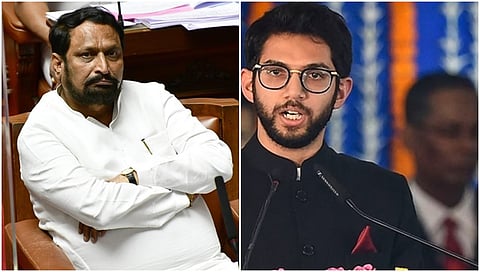  Laxman Savadi,Aaditya Thackeray