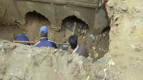 stepwell unearthed in Sambhal