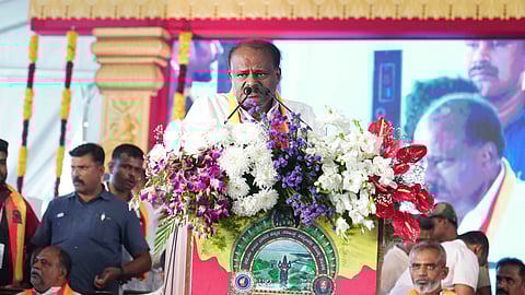 ಕೇಂದ್ರ ಸಚಿವ ಹೆಚ್‌.ಡಿ.ಕುಮಾರಸ್ವಾಮಿ