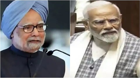 Manmohan Singh, PM Modi