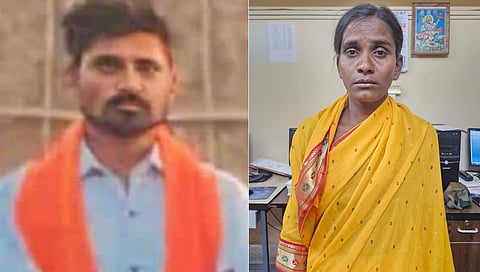 Srimant Itnal and his wife Savitri