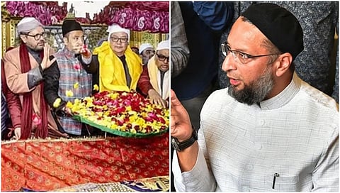 Kiran Rijiju and Asaduddin Owaisi 