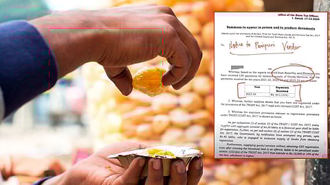 UPI ತಂದ ಸಂಕಷ್ಟ; 40 ಲಕ್ಷ ರೂ ದಾಟಿದ ಪಾನಿಪುರಿ ಮಾರಾಟಗಾರನ ಆದಾಯ, ತೆರಿಗೆ ಇಲಾಖೆ ನೋಟಿಸ್!