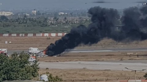 3 crew members die as helicopter of coast guard crashes in Porbandar