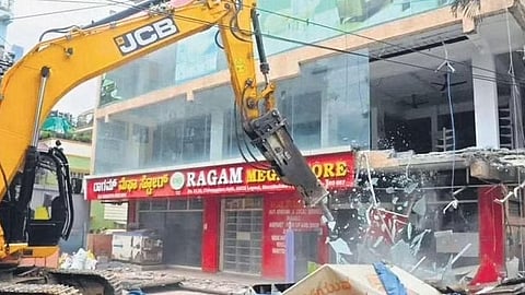 ಬಿಬಿಎಂಪಿಯಿಂದ ಅಕ್ರಮ ಕಟ್ಟಡಗಳ ತೆರವು ಕಾರ್ಯಾಚರಣೆ (ಸಂಗ್ರಹ ಚಿತ್ರ)