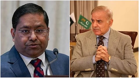 randhir jaiswal- pakistan prime minister shehbaz sharif