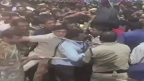 Behind Tirupati Stampede