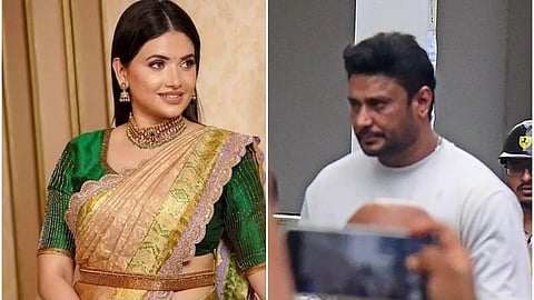 Pavitra Gowda and Darshan 