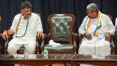 DK Shivakumar- CM Siddaramaiah