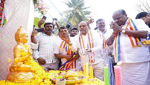 Union Minister HD Kumaraswamy
