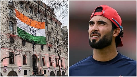 India- England pacer Saqib Mahmood