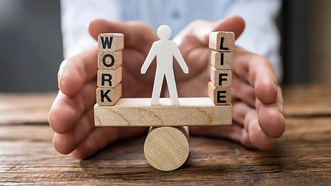 Work-life Balance (file pic)