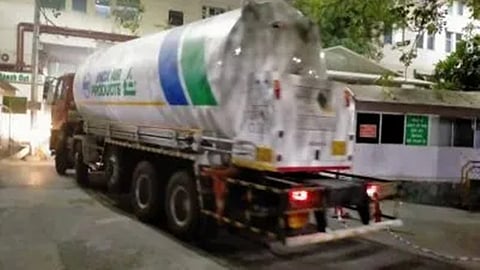 Ammonia gas leak
