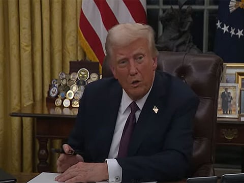 US President Donald Trump