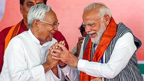Bihar CM Nitish Kumar- PM Narendra Modi